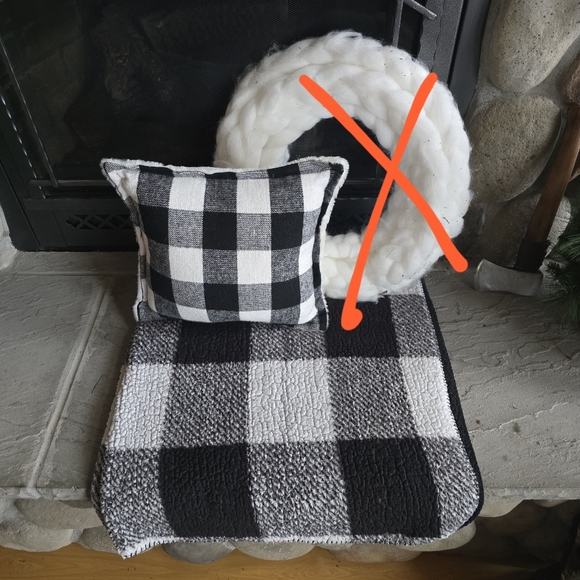 Holiday Decor - Christmas Stockings, Throw Blanket, Accent Pillow - Picture 4 of 4